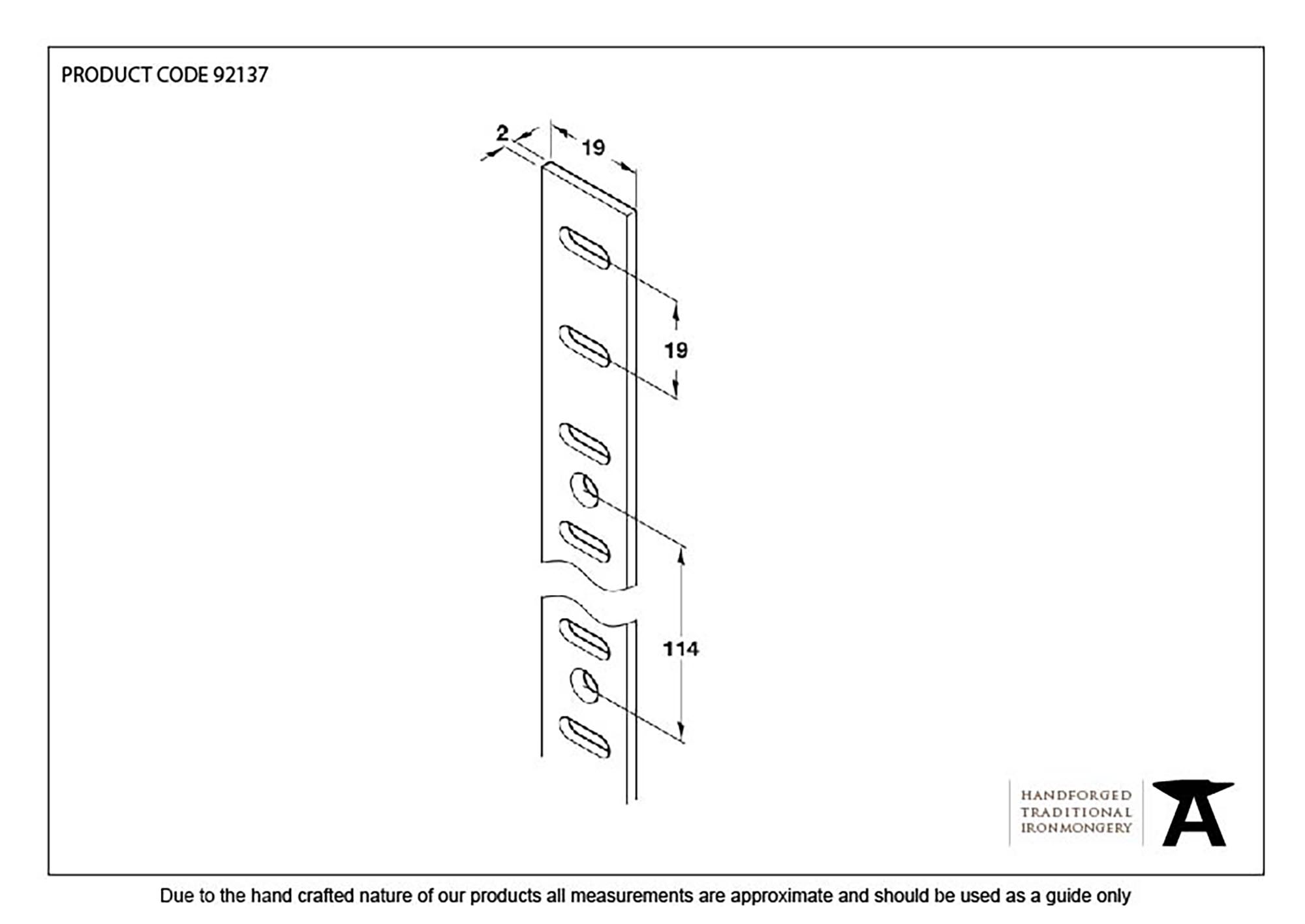 finish Flat Bookcase Strip 1.83m | From The Anvil