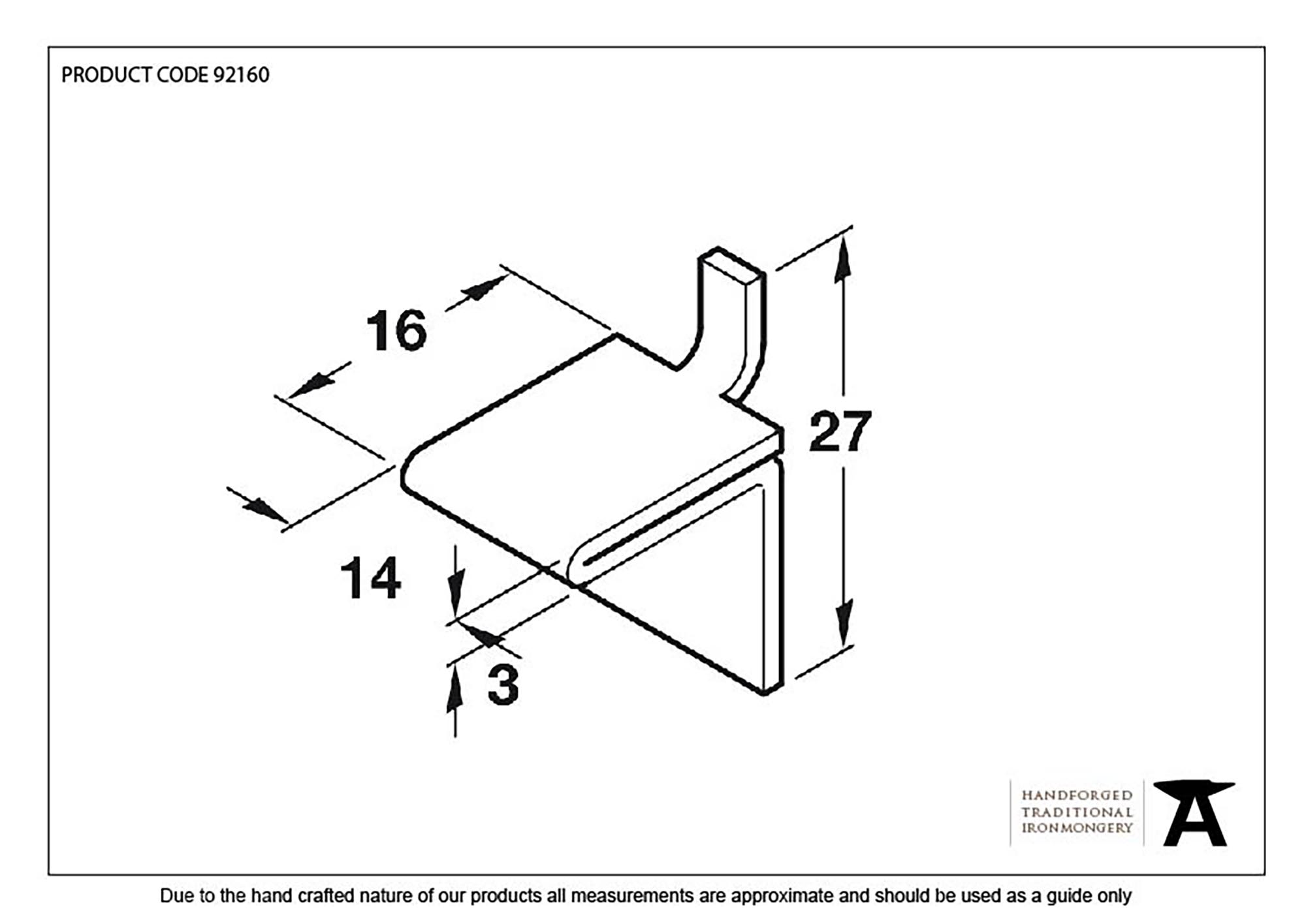 finish Double Stud for Flat Bookcase Strip | From The Anvil